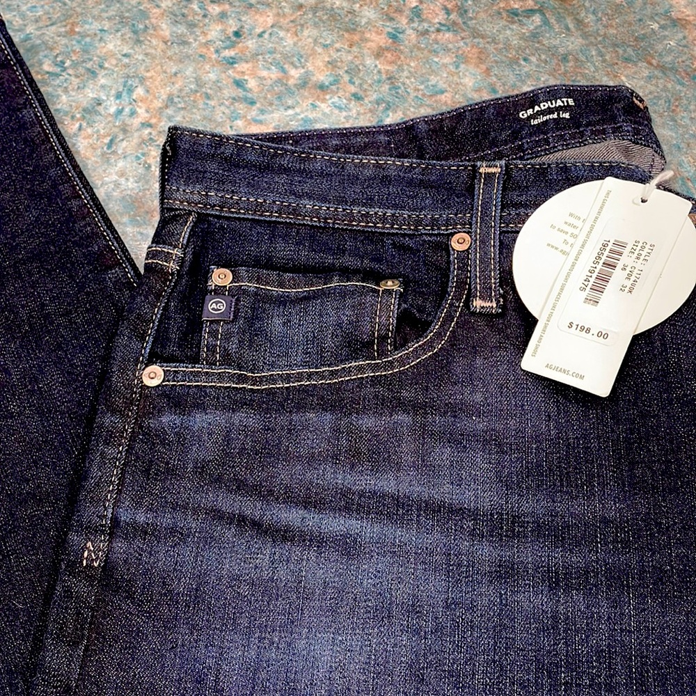 AG men’s jeans Graduate 36x32 NWT